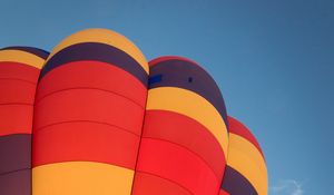 Preview wallpaper air balloon, colorful, flight, sky