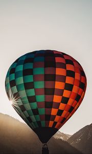 Preview wallpaper air balloon, flight, sky