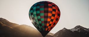 Preview wallpaper air balloon, flight, sky