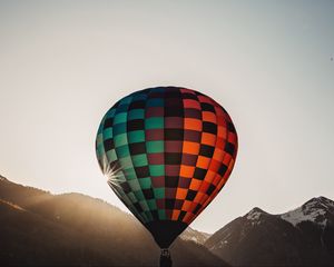 Preview wallpaper air balloon, flight, sky