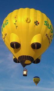 Preview wallpaper air balloon, sky, bright, flight