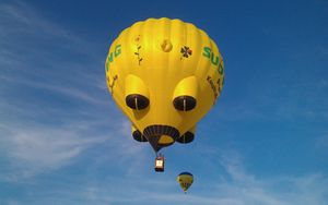 Preview wallpaper air balloon, sky, bright, flight