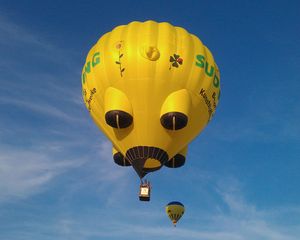 Preview wallpaper air balloon, sky, bright, flight