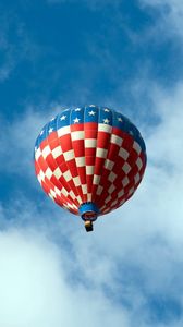 Preview wallpaper air balloon, sky, clouds