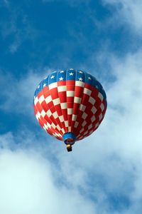 Preview wallpaper air balloon, sky, clouds