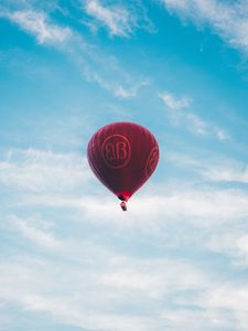 Preview wallpaper air balloon, sky, flight, clouds