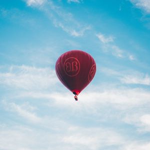 Preview wallpaper air balloon, sky, flight, clouds