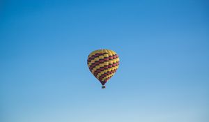 Preview wallpaper air balloon, sky, flight, blue