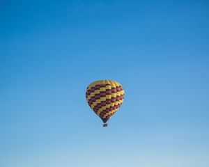 Preview wallpaper air balloon, sky, flight, blue