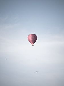 Preview wallpaper air balloon, sky, minimalism