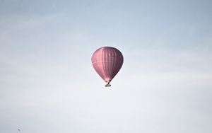 Preview wallpaper air balloon, sky, minimalism