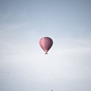 Preview wallpaper air balloon, sky, minimalism