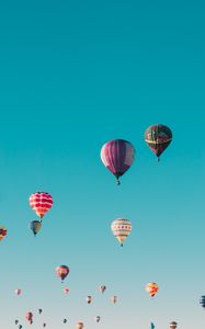 Preview wallpaper air balloons, flight, sky