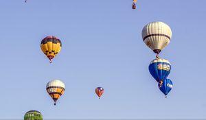 Preview wallpaper air balloons, sky, flying