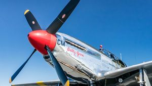 Preview wallpaper aircraft, p-51c, mustang, betty jane