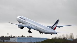 Preview wallpaper airliner, boeing, aircraft, airfrance