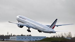 Preview wallpaper airliner, boeing, aircraft, airfrance