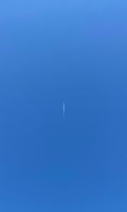 Preview wallpaper airplane, minimalism, flight, sky