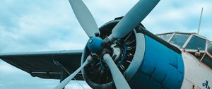 Preview wallpaper airplane, propeller, biplane, aircraft