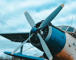 Preview wallpaper airplane, propeller, biplane, aircraft