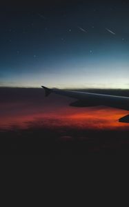 Preview wallpaper airplane, sky, wing