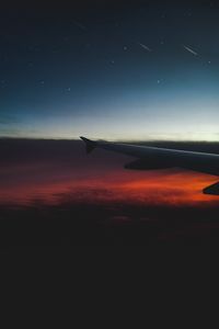 Preview wallpaper airplane, sky, wing
