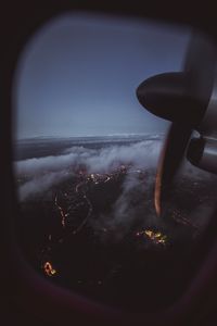 Preview wallpaper airplane, window, porthole, overview, view
