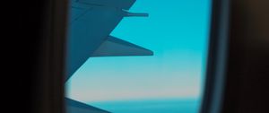 Preview wallpaper airplane, window, porthole, view, wing