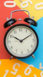 Preview wallpaper alarm clock, clock, numbers, time