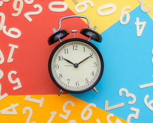 Preview wallpaper alarm clock, clock, numbers, time