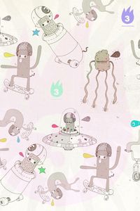 Preview wallpaper aliens, ghosts, drawing