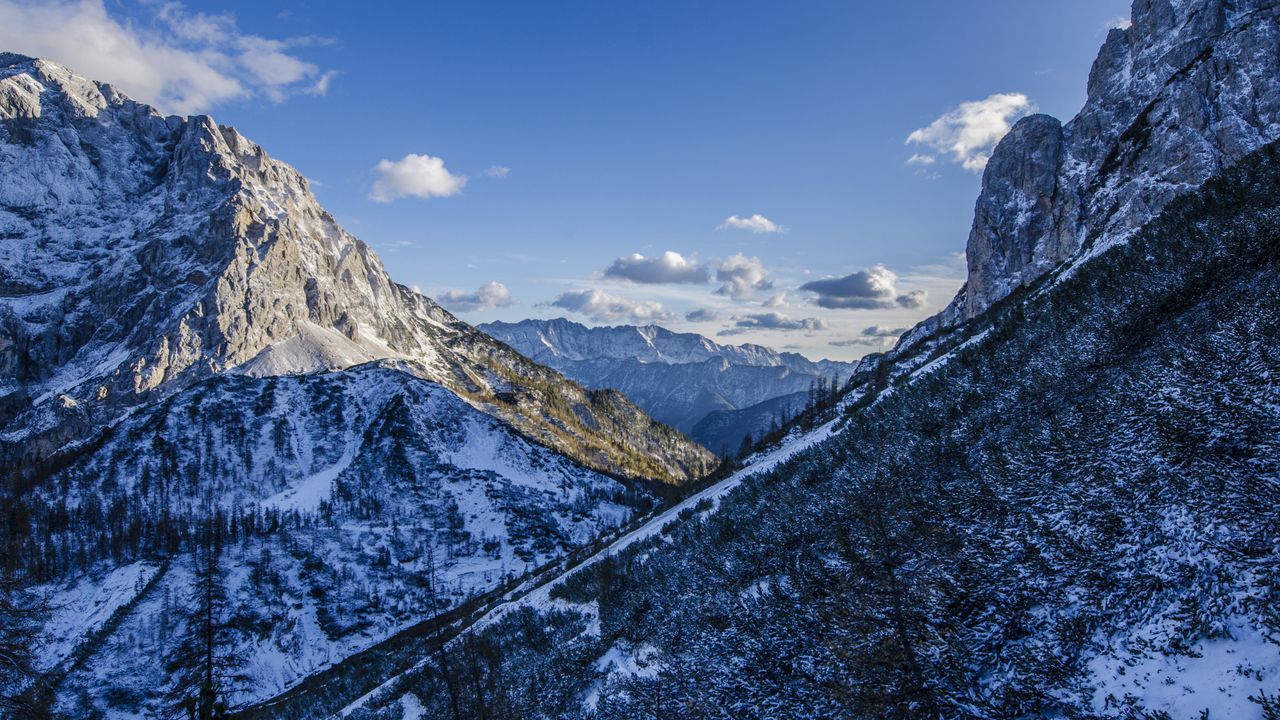 Wallpaper alps, mountains, snow