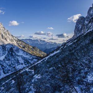 Preview wallpaper alps, mountains, snow