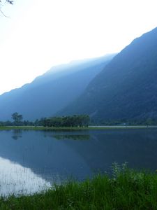 Preview wallpaper altai mountain, teletsky lake, tourists, vacation, leisure, tourism