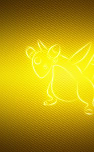 Preview wallpaper ampharos, pokemon, animal, yellow