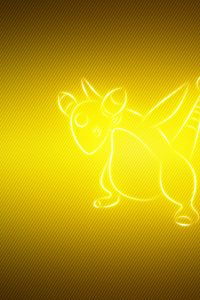 Preview wallpaper ampharos, pokemon, animal, yellow