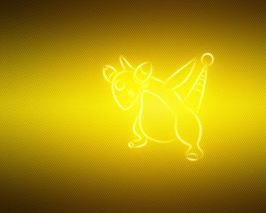 Preview wallpaper ampharos, pokemon, animal, yellow