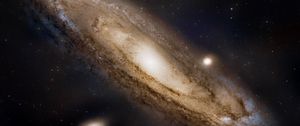 Preview wallpaper andromeda galaxy, space, stars, universe