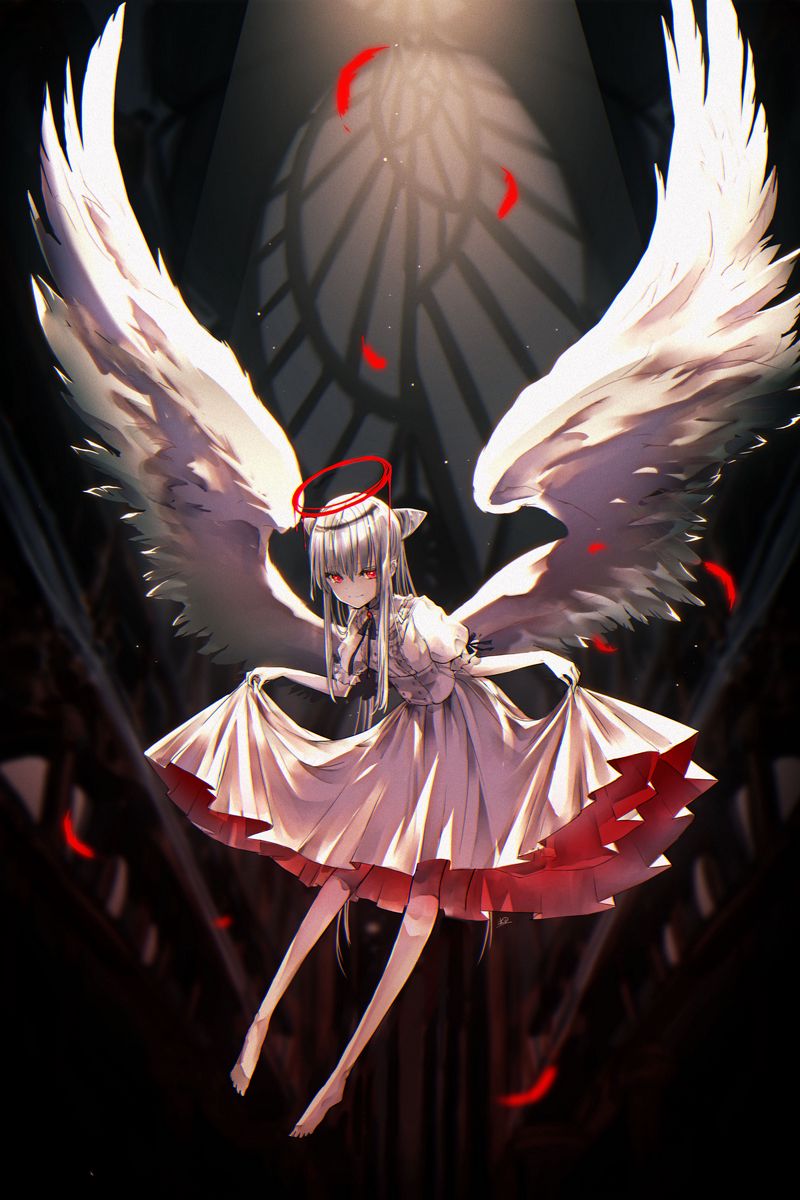 Dark angel wallpaper, Dark anime, Anime