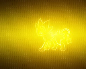 Preview wallpaper animal, background, pokemon, luxray