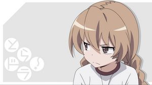 Preview wallpaper anime, girl, angry, braid, character