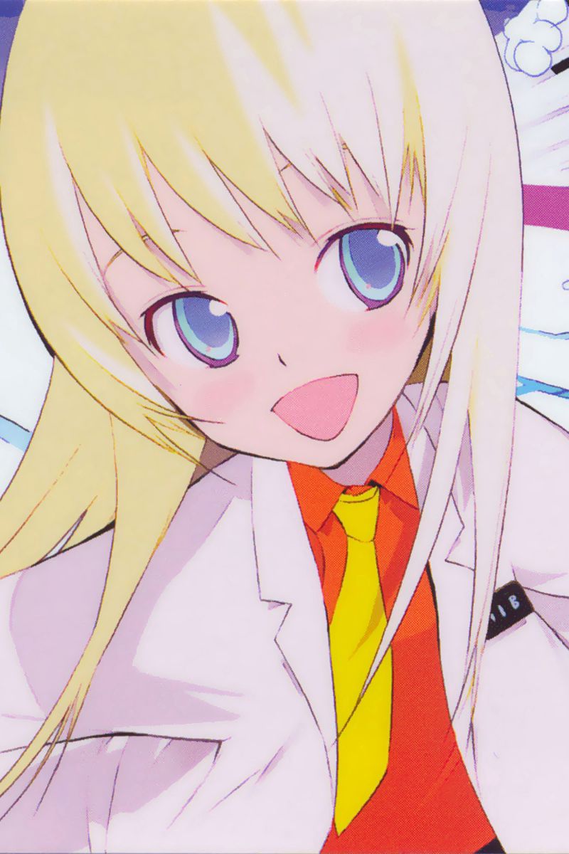 Download wallpaper 800x1200 anime, girl, cartoon, doctor, gown, running  iphone 4s/4 for parallax hd background