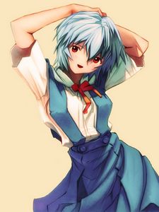 Preview wallpaper anime, girl, cute, dance, movement, gesture