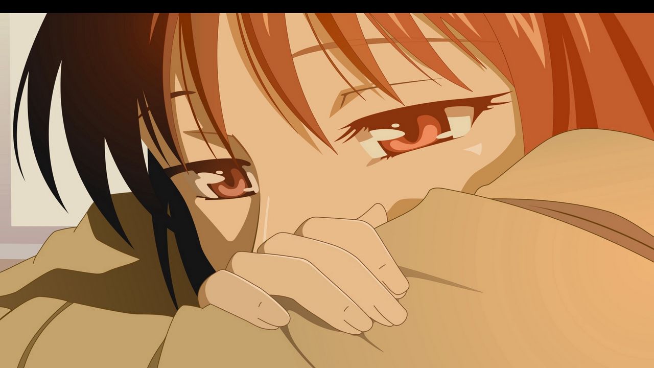 Wallpaper anime, girl, sad, eyes, close-up