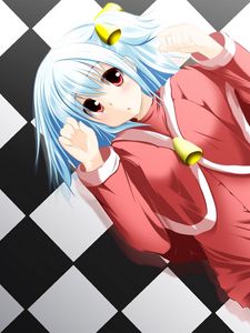 Preview wallpaper anime, girl, young, floors, shoes
