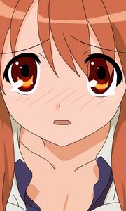 Preview wallpaper anime, girl, young, tears, sadness