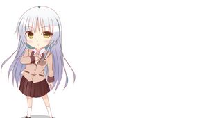 Preview wallpaper animeshka, girl, hair, long, pose, promise