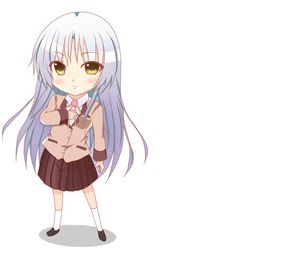 Preview wallpaper animeshka, girl, hair, long, pose, promise