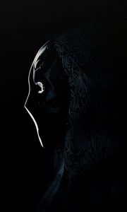 Preview wallpaper anonymous, mask, profile, dark