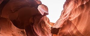 Preview wallpaper antelope canyon, canyon, cave, relief, nature